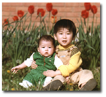 Young Linda and Quang