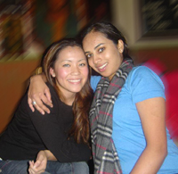 Linda and Rushmi